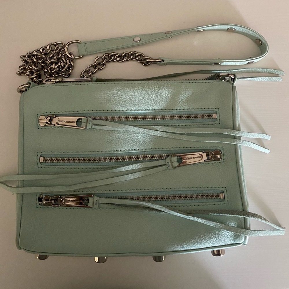Rebecca minkoff mini 5 zipper crossbody